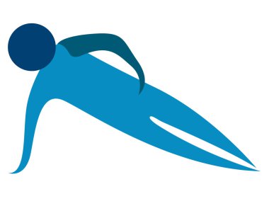 Soyut fitness simgesi