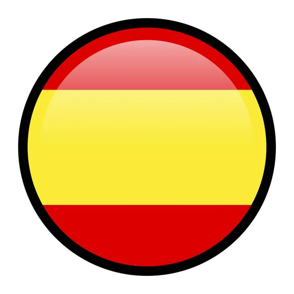 Spanyolország zászlaja — Stock Vector