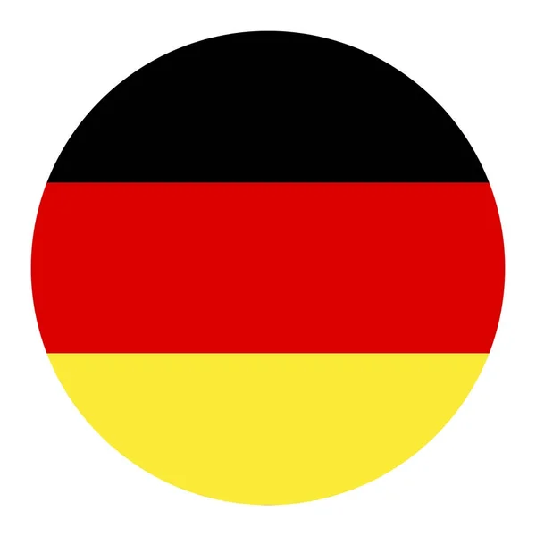 Flagge Deutschlands — Stockvektor
