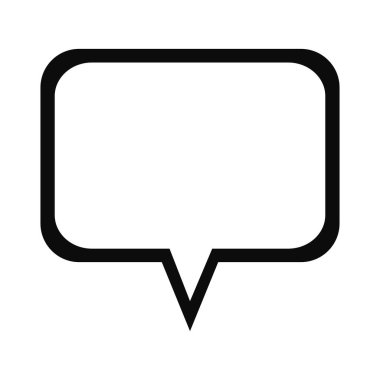 boş çizgi roman konuşma balonu