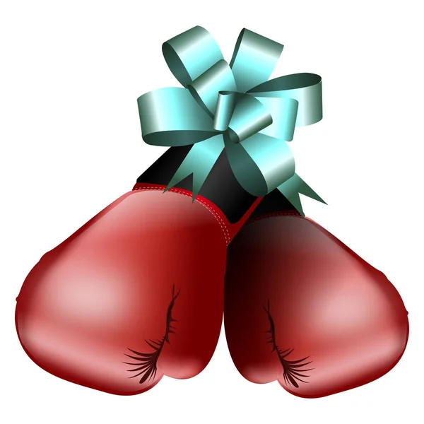 Illustration de gants de boxe — Image vectorielle