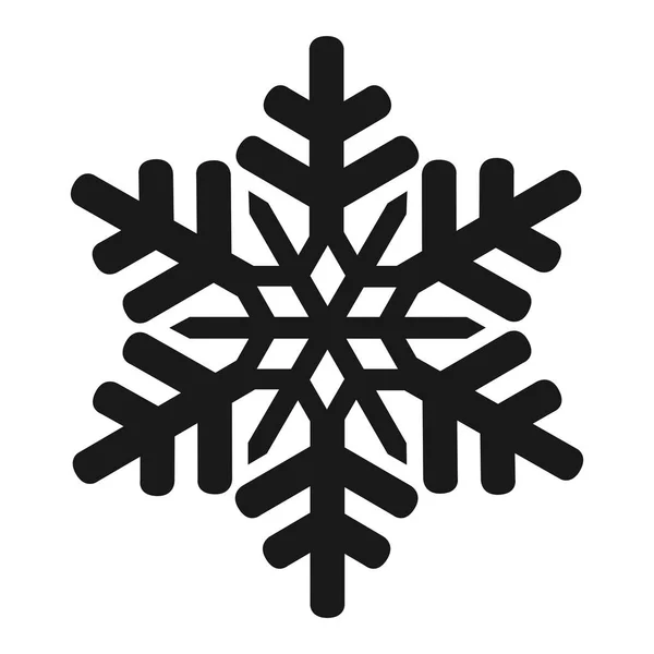 Icono de copo de nieve aislado — Archivo Imágenes Vectoriales