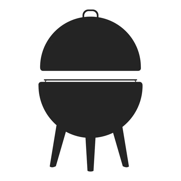 Barbecue isolé grill — Image vectorielle