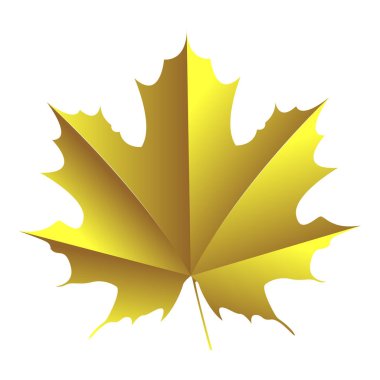 İzole sonbahar yaprak