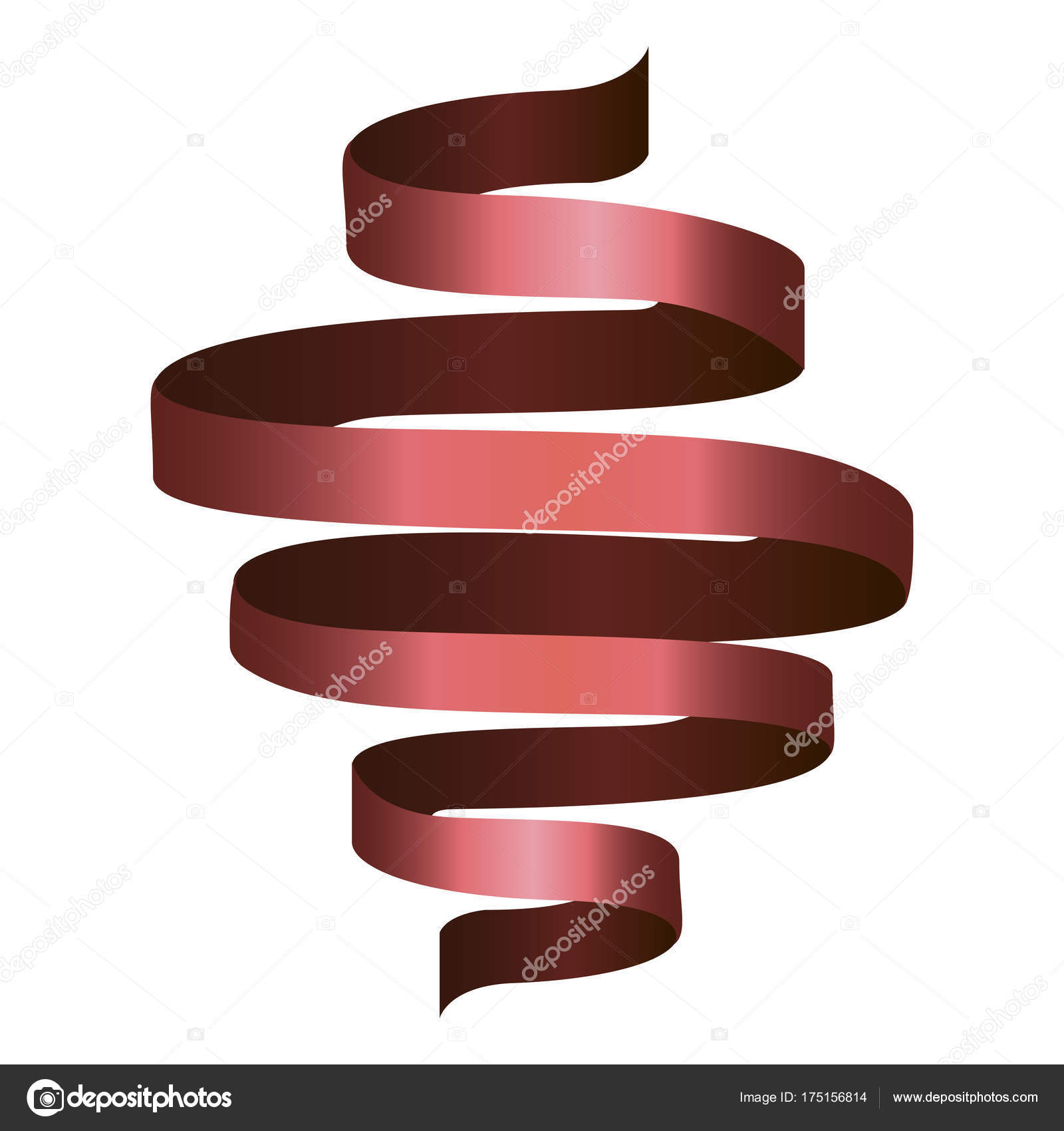 Isolated ribbon illustration Stock Vector by ©LAUDiseno 175156814