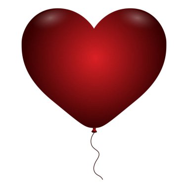 İzole kalp balon