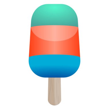 İzole buzlu şeker illüstrasyon