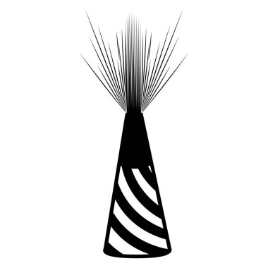 Party hat silhouete