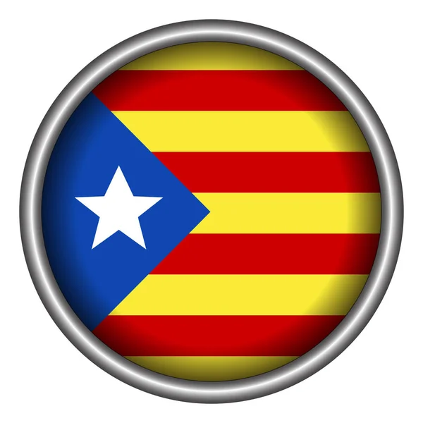 Bandeira da Catalunha — Vetor de Stock