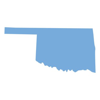 Oklahoma eyalet haritası
