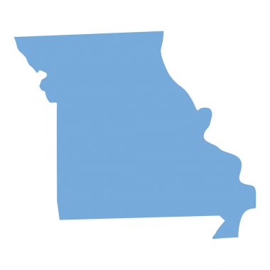 Missouri eyalet haritası