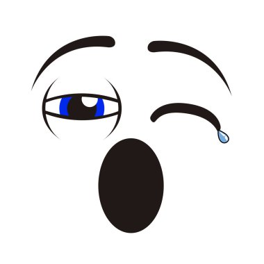 Kenarlıksız yorgun ifade