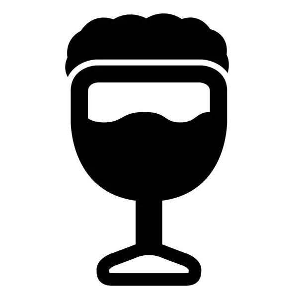 Geïsoleerd bierpictogram — Stockvector