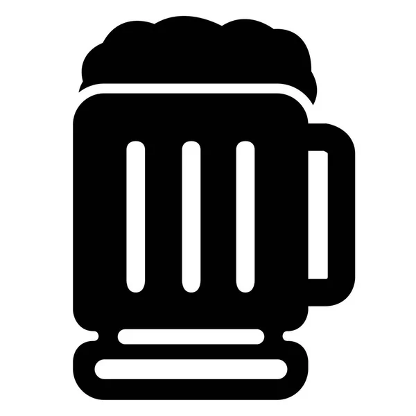 Geïsoleerd bierpictogram — Stockvector