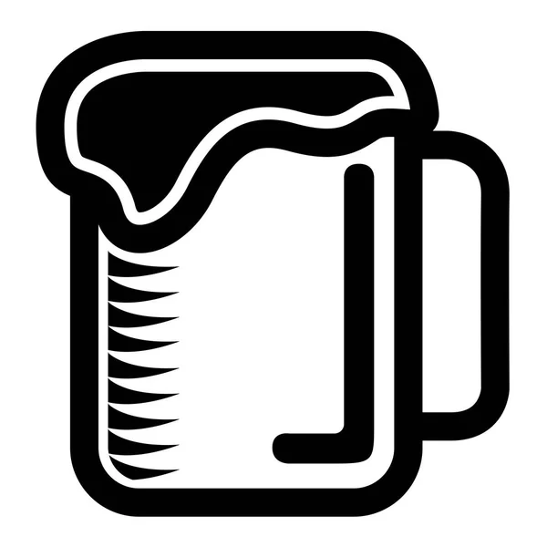 Icono de cerveza aislada — Vector de stock