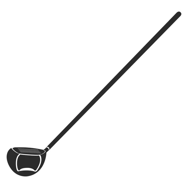 Golf club ikonen — Stock vektor