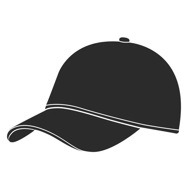 Silhouette chapeau de golf — Image vectorielle