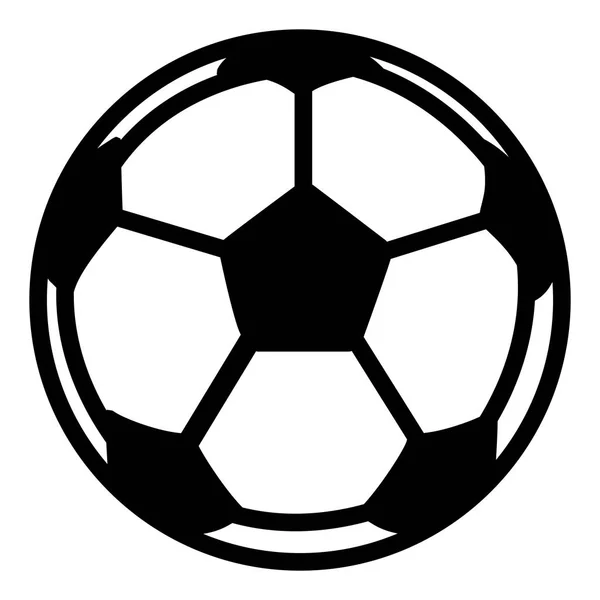 Ikone des Fußballs — Stockvektor