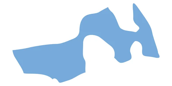 Massachusetts State Karte — Stockvektor