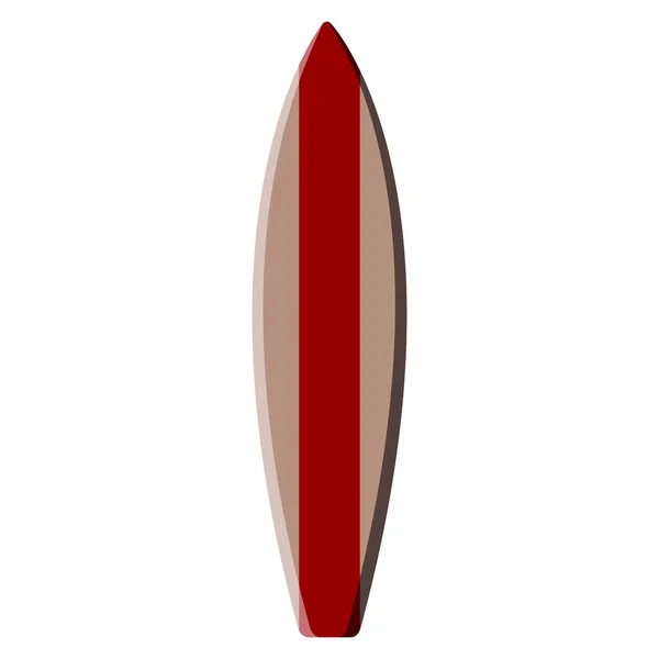 Izolované Surf ilustrace — Stockový vektor
