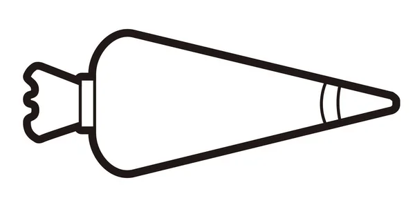 Icono de boquilla de hornear — Vector de stock
