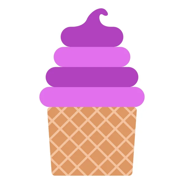 Icono de helado — Vector de stock