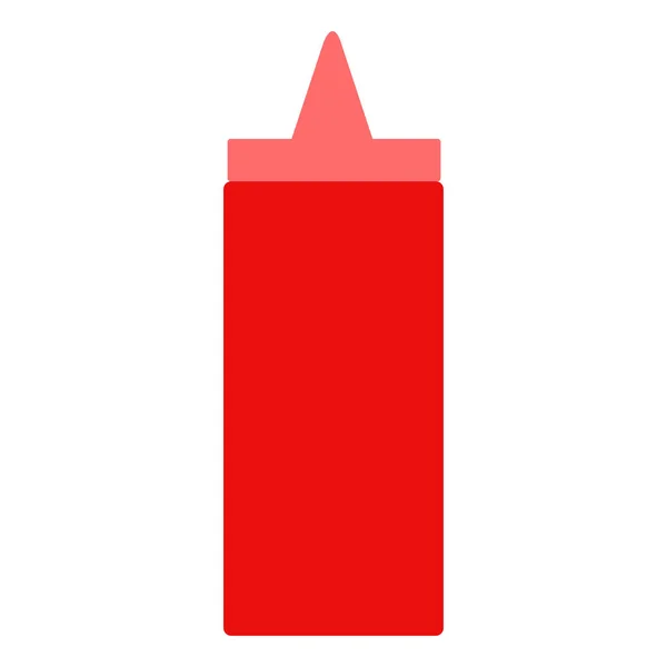 Ketchupflaschen-Ikone — Stockvektor