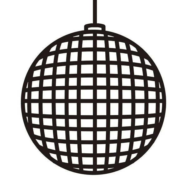 Icône boule disco — Image vectorielle