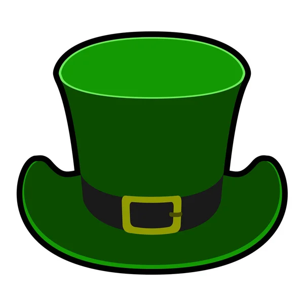 Traditional irish hat — Stock Vector