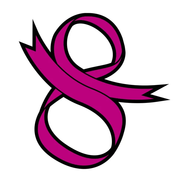 Kvinnlig könssymbol — Stock vektor