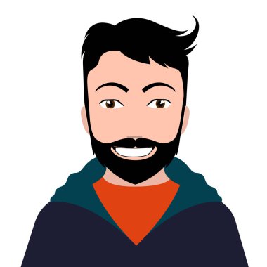 Hipster avatar görüntü