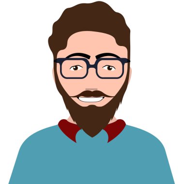 Hipster avatar görüntü