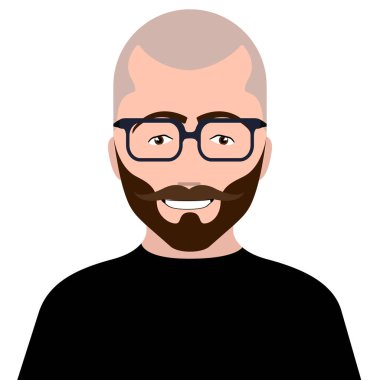 Hipster avatar görüntü