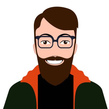 Hipster avatar görüntü