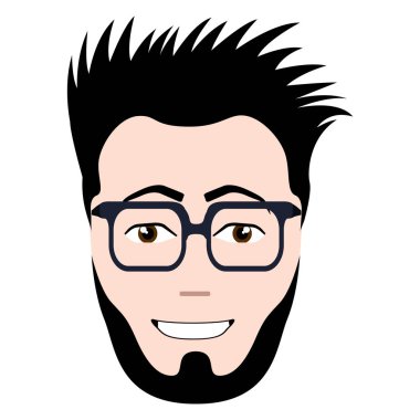 Hipster avatar görüntü