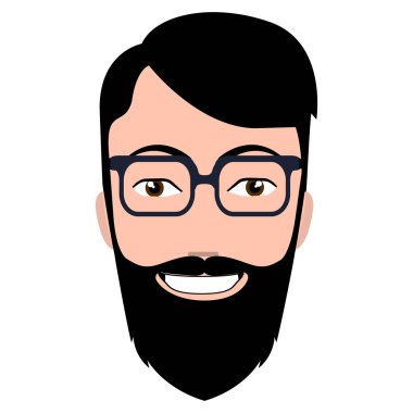 Hipster avatar görüntü