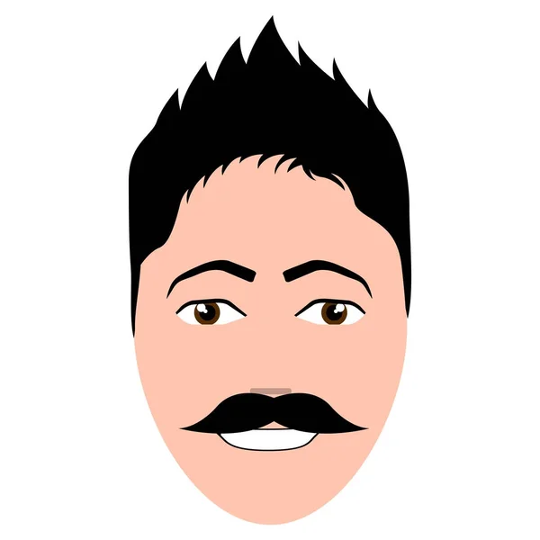 Hipster avatar imagen — Vector de stock