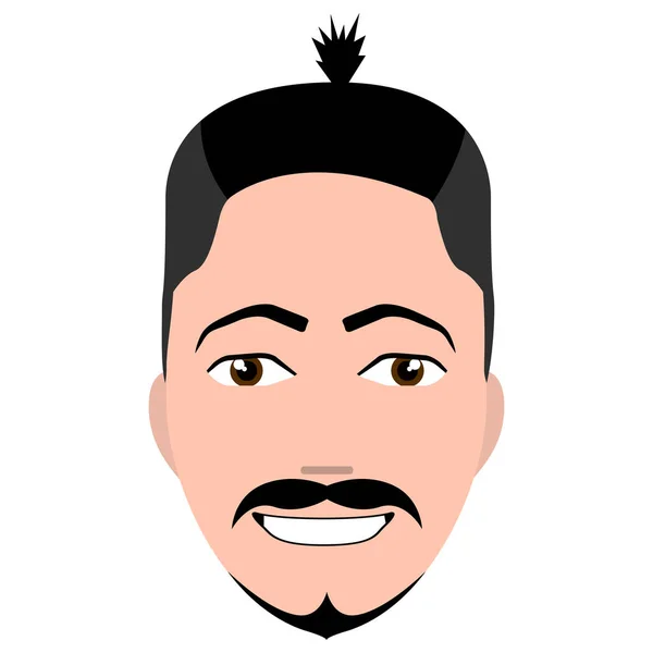 Hipster avatar imagen — Vector de stock