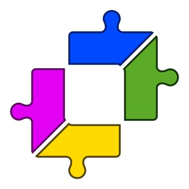 takım çalışması konsept resmi