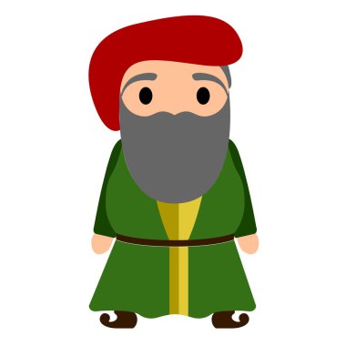 İzole gnome simgesi