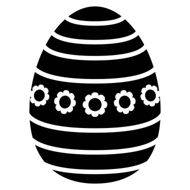 Paskalya yumurtası siluet