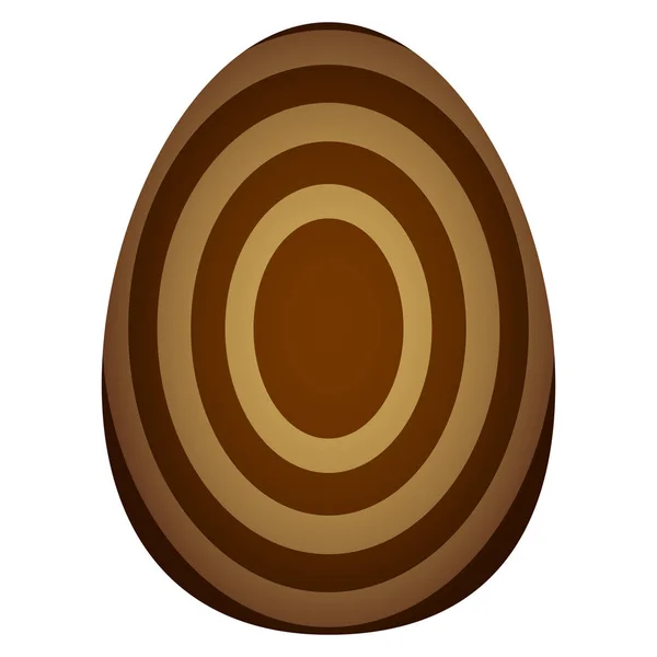 Izole Paskalya yortusu yumurta — Stok Vektör