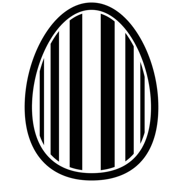 Icône oeuf de Pâques — Image vectorielle