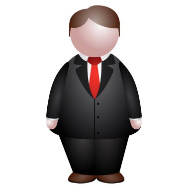 soyut işadamı simgesi