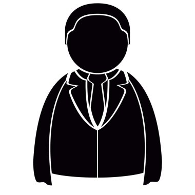 soyut işadamı simgesi