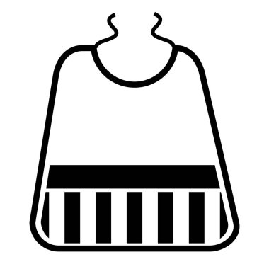 Bebek önlüğü simgesi