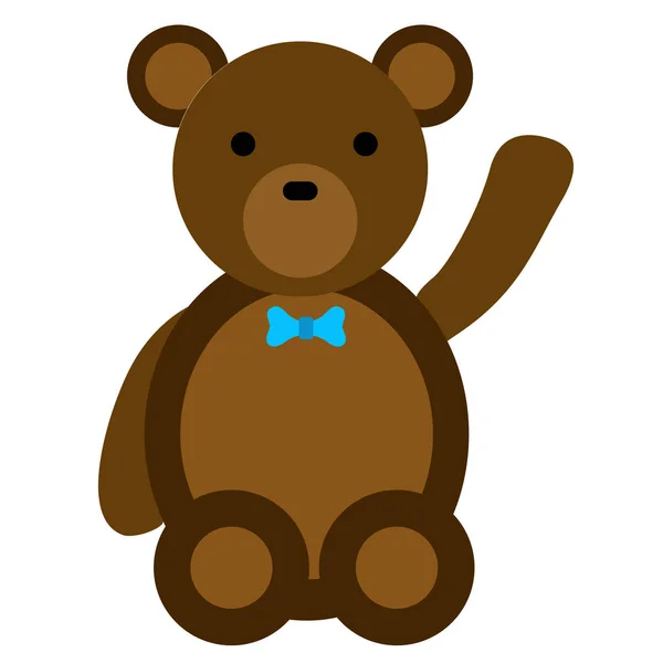 Niedlicher Teddybär — Stockvektor