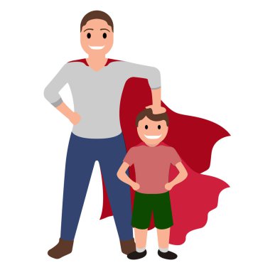 Süper baba çizgi film karakteri