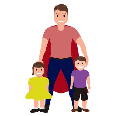 Süper baba çizgi film karakteri