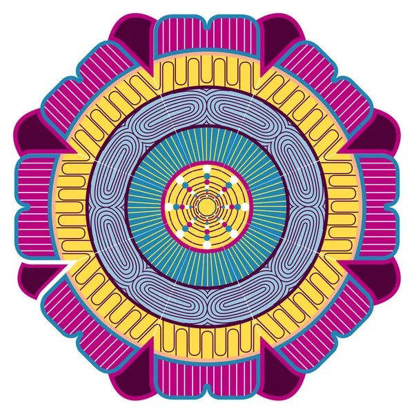 Dekoratives Vintage Mandala — Stockvektor